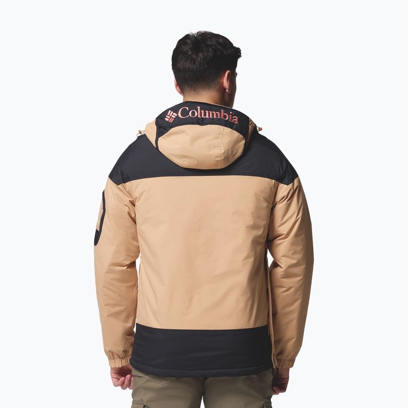 Geacă cu izolare pentru bărbați Columbia Challenger II Ins Pullover canoe/black 3