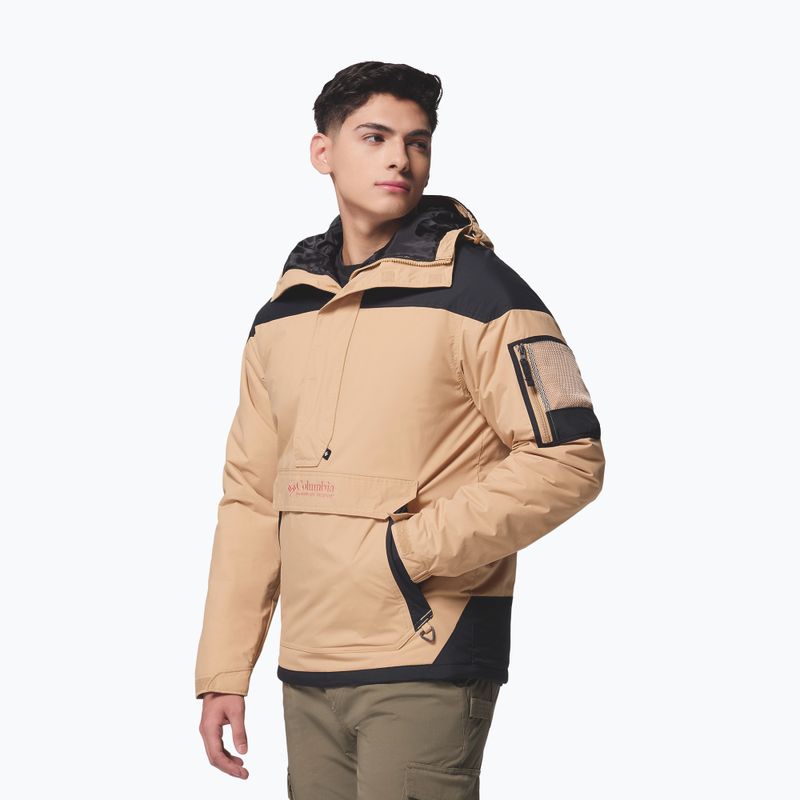 Geacă cu izolare pentru bărbați Columbia Challenger II Ins Pullover canoe/black 4