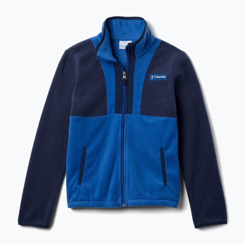 Bluză pentru bărbați Columbia Back Bowl II Full Zip collegiate navy/mountain blue