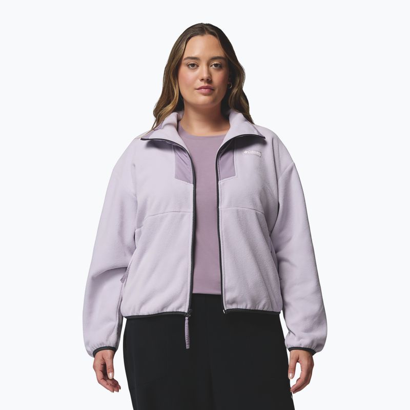 Bluză pentru femei Columbia Sequoia Grove Full Zip lavender pearl/shale purple