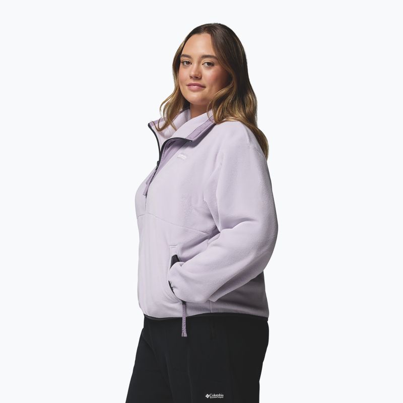Bluză pentru femei Columbia Sequoia Grove Full Zip lavender pearl/shale purple 5