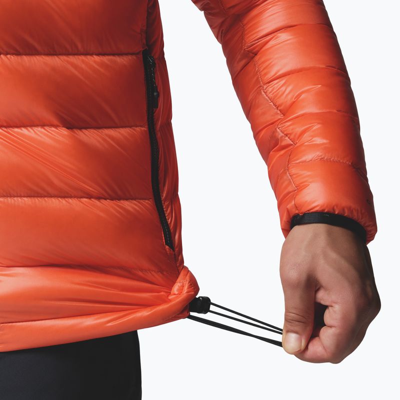 Geacă cu puf pentru bărbați Columbia Arctic Crest Down Hooded zing 9