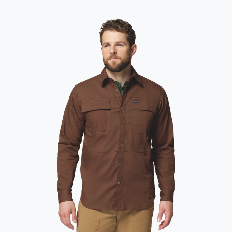 Cămașă pentru bărbați Columbia Landroamer Twill tobacco