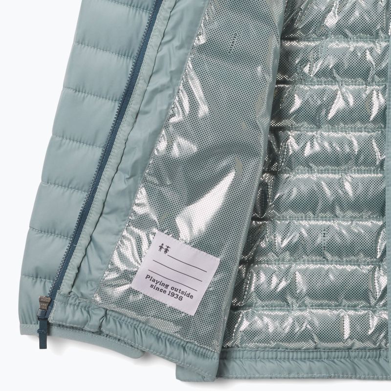 Geacă cu izolare pentru copii Columbia Powder Lite II Hooded crushed blue 3