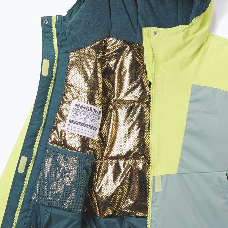 Geacă de schi pentru copii Columbia Mighty Mogul III crushed blue/neon light 3