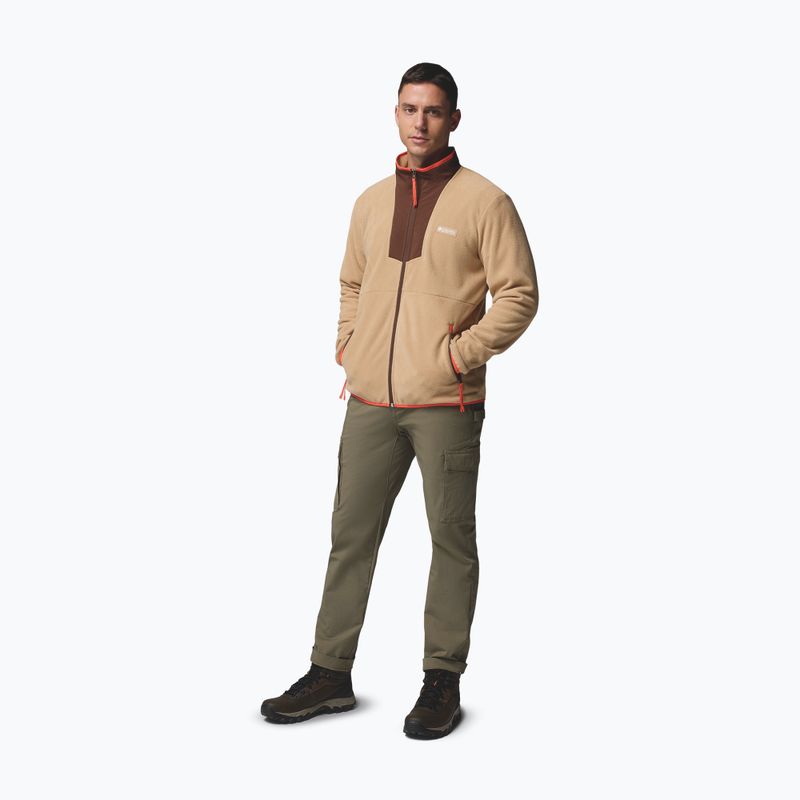 Bluză pentru bărbați Columbia Sequoia Grove FZ Fleece canoe/tobacco 2