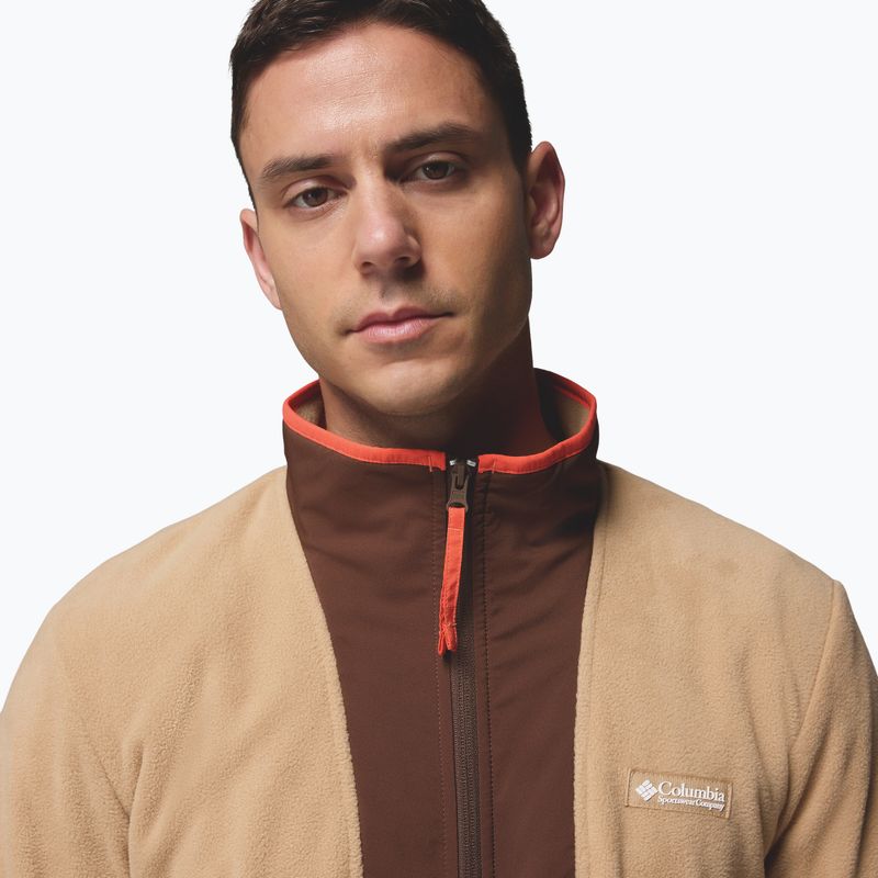 Bluză pentru bărbați Columbia Sequoia Grove FZ Fleece canoe/tobacco 6