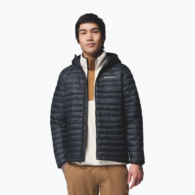 Geacă izolată pentru bărbați Columbia Powder Pass black 5