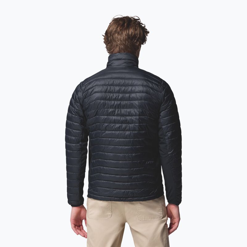 Geacă izolată pentru bărbați Columbia Powder Pass Hybrid black 3