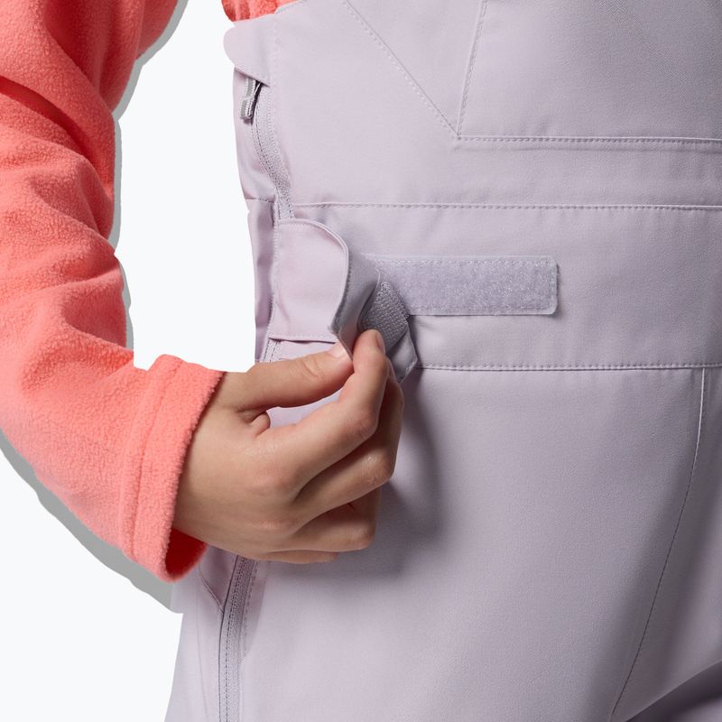 Pantaloni de schi pentru copii Columbia Holcomb Grove Bib lavender pearl 9