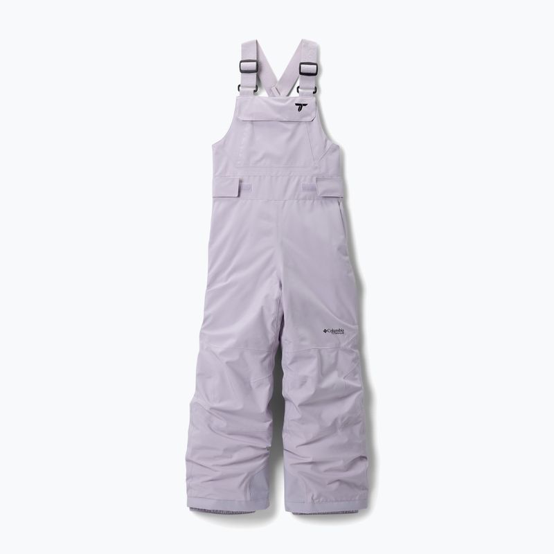 Pantaloni de schi pentru copii Columbia Holcomb Grove Bib lavender pearl 10