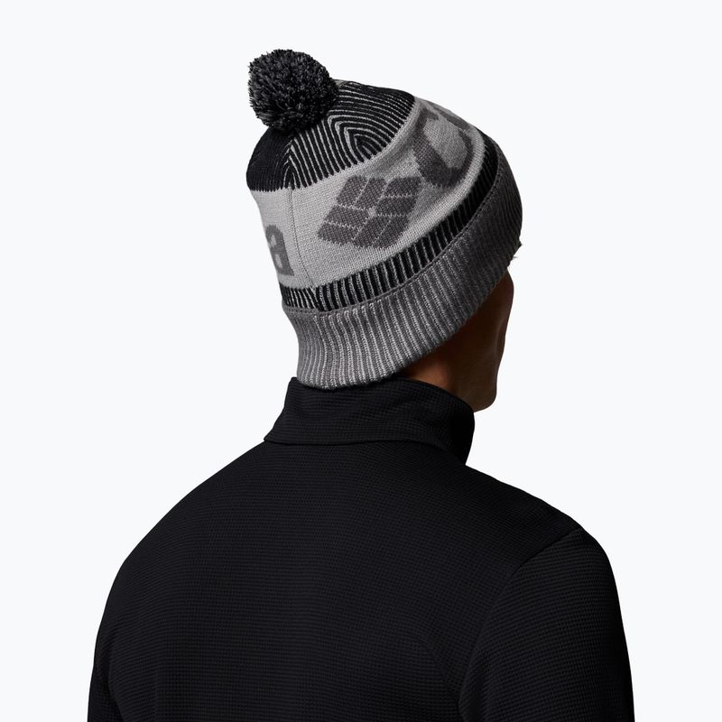 Căciulă de iarnă Columbia Polar Powder III city grey/black/columbia grey 8