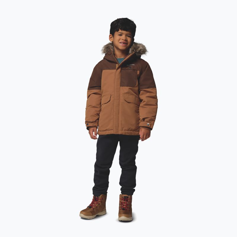 Geacă izolată pentru copii Columbia Nordic Strider II camel brown/tobacco 2