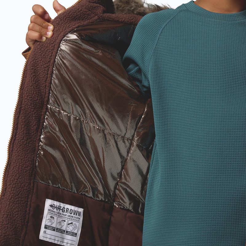 Geacă izolată pentru copii Columbia Nordic Strider II camel brown/tobacco 7