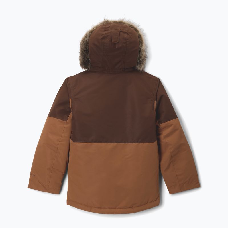 Geacă izolată pentru copii Columbia Nordic Strider II camel brown/tobacco 9