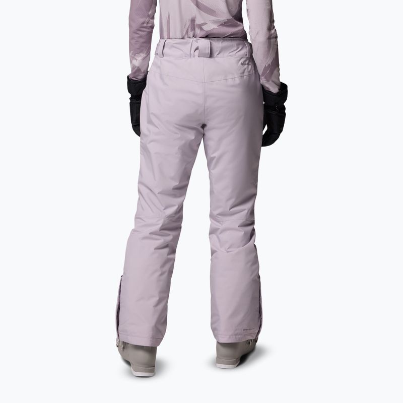 Pantaloni de schi pentru femei Columbia Shafer Canyon II Insulated lavender pearl 3