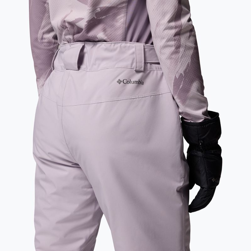Pantaloni de schi pentru femei Columbia Shafer Canyon II Insulated lavender pearl 6