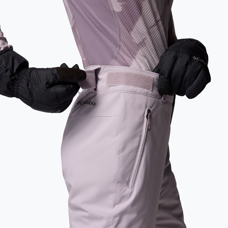 Pantaloni de schi pentru femei Columbia Shafer Canyon II Insulated lavender pearl 7