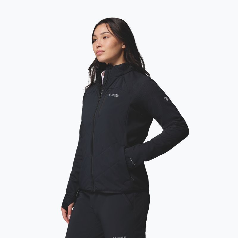 Geacă hibridă de damă Columbia Arctic Crest Hybrid Full Zip black 4