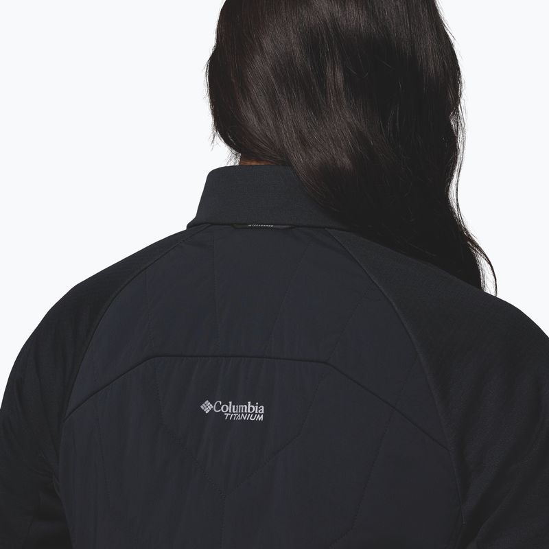 Geacă hibrid pentru femei Columbia Arctic Crest Hybrid Full Zip black 8