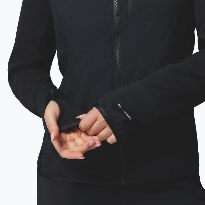 Geacă hibrid pentru femei Columbia Arctic Crest Hybrid Full Zip black 9
