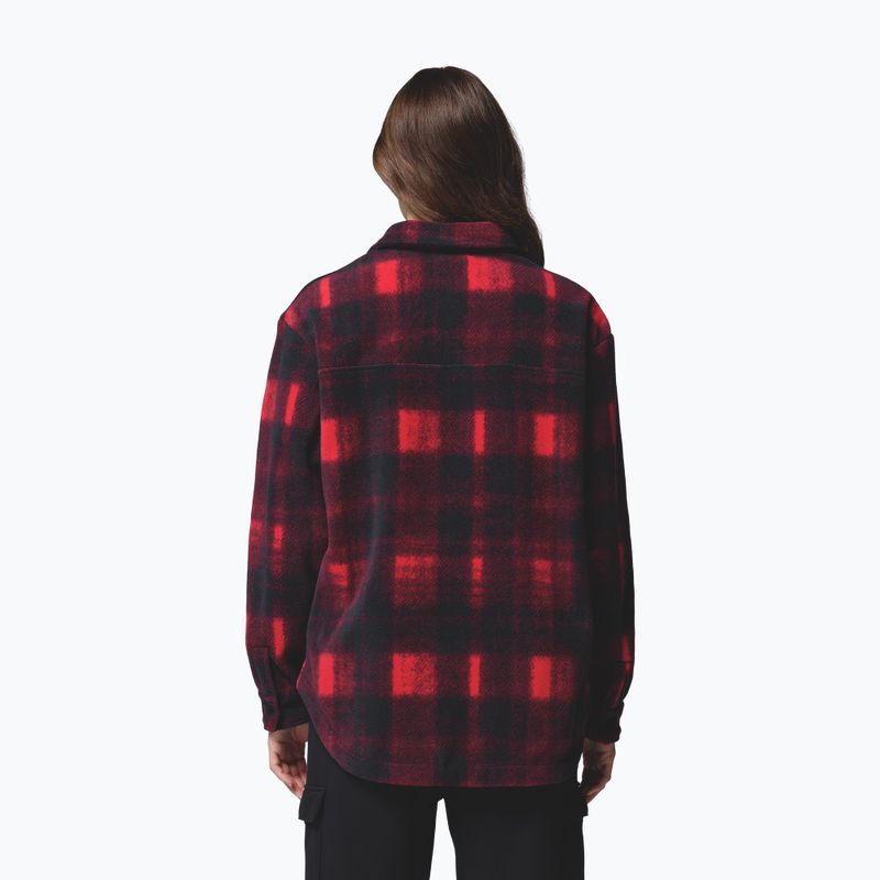 Cămașă damă Columbia Benton Springs mountain red ombre tonal 3