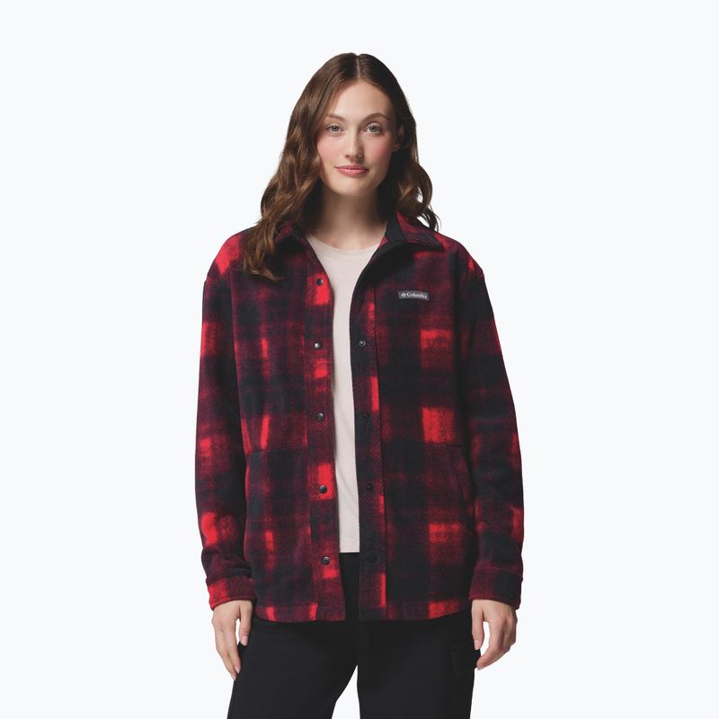Cămașă damă Columbia Benton Springs mountain red ombre tonal 6