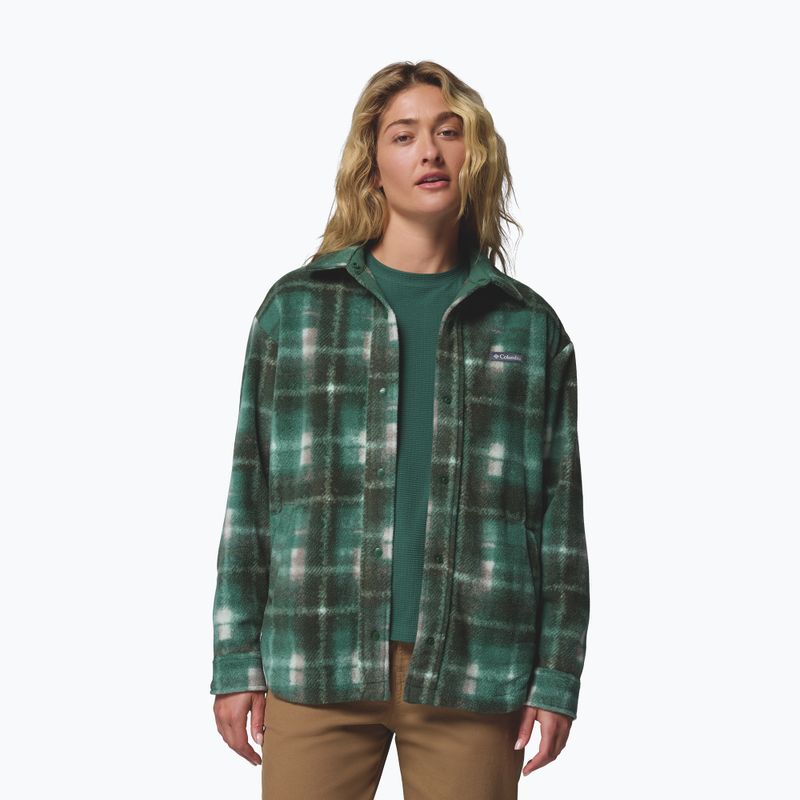 Cămașă pentru femei Columbia Benton Springs nocturnal omblur rain forest omblur 5
