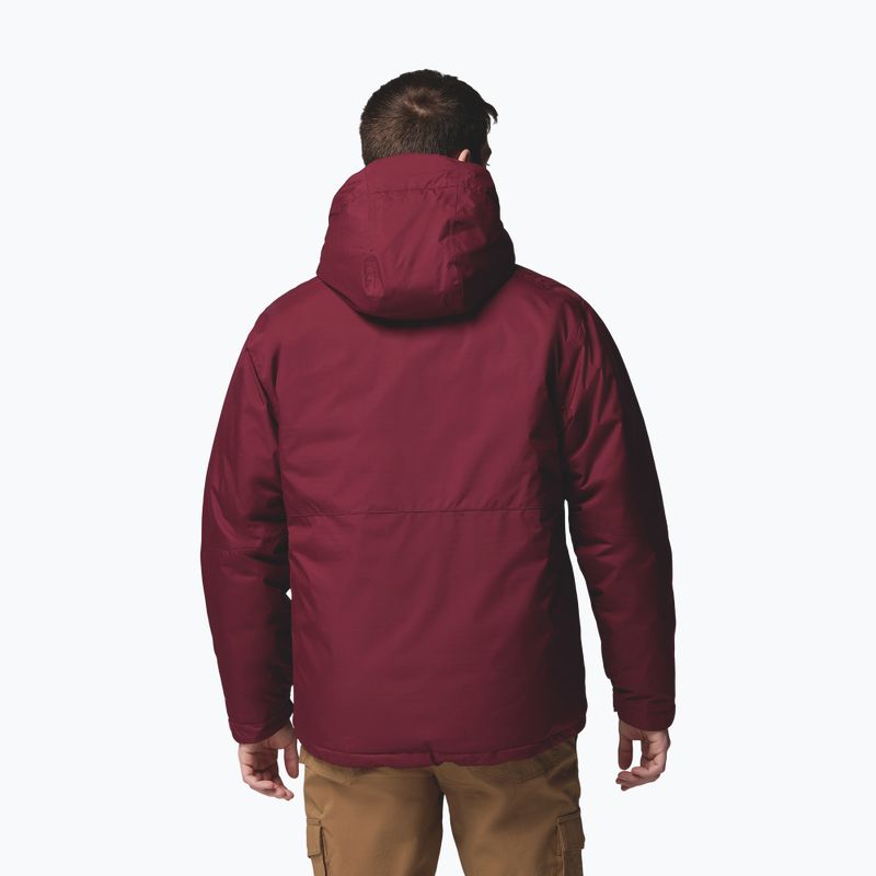 Geacă pentru bărbați Columbia Oak Harbor II Insulated rich wine 3