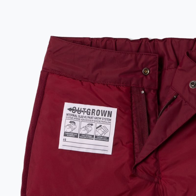 Pantaloni de schi pentru copii Columbia Starchaser Peak III rich wine 8
