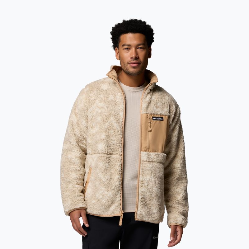 Bluză fleece pentru bărbați Columbia Winter Pass Reversible canoe/dark stone/peaked tonal 5