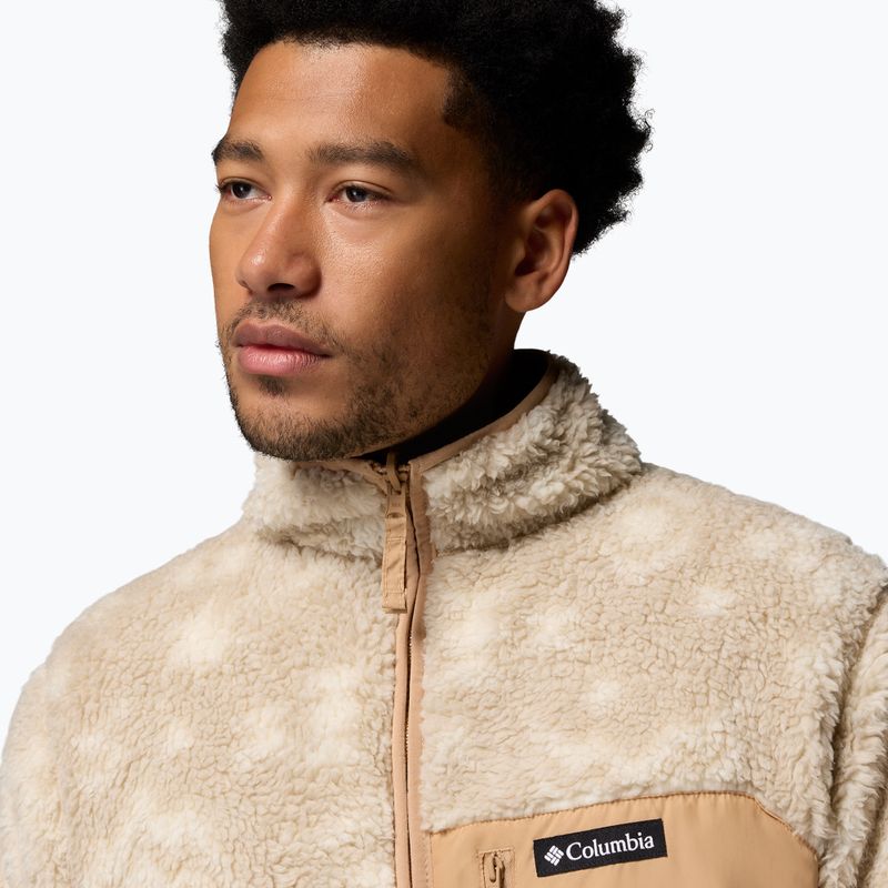 Bluză fleece pentru bărbați Columbia Winter Pass Reversible canoe/dark stone/peaked tonal 7