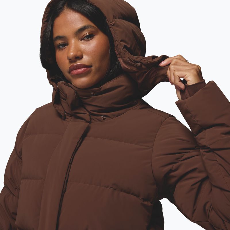Geacă cu puf pentru femei Columbia Amaze Puff Hooded tobacco 8