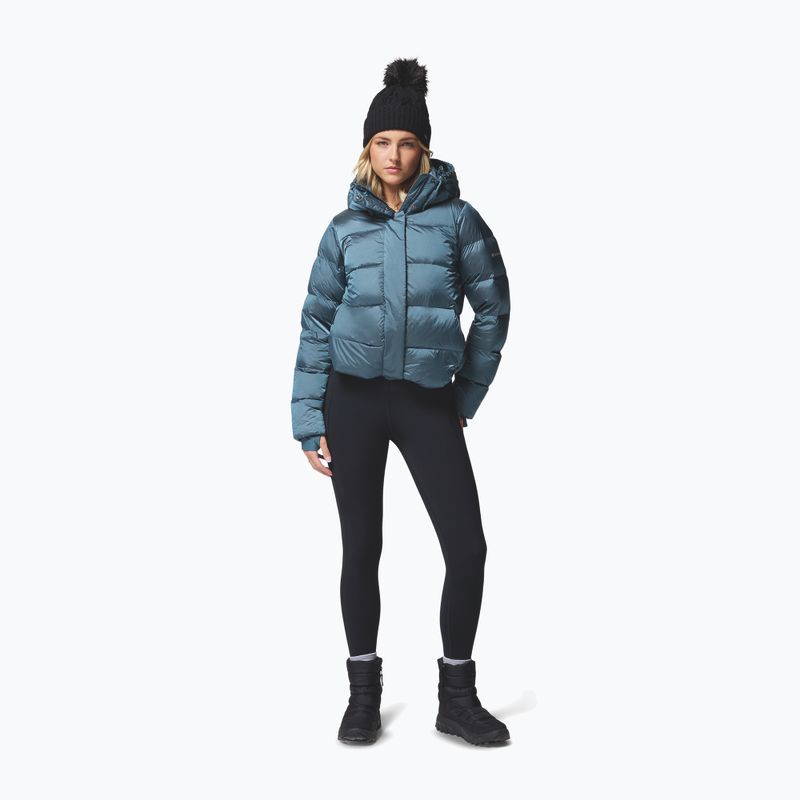 Geacă cu puf pentru femei Columbia Amaze Puff Hooded everblue high shine 2