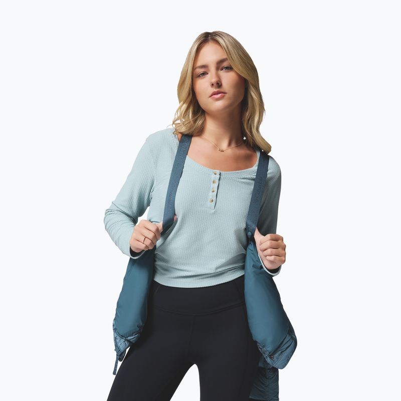 Geacă cu puf pentru femei Columbia Amaze Puff Hooded everblue high shine 10