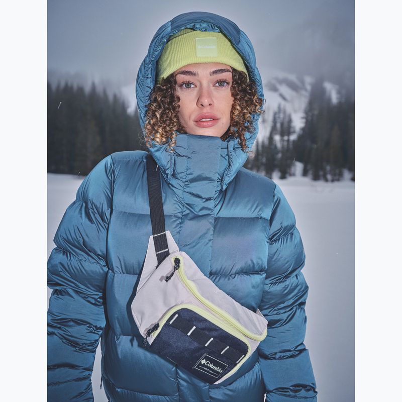 Geacă cu puf pentru femei Columbia Amaze Puff Hooded everblue high shine 18