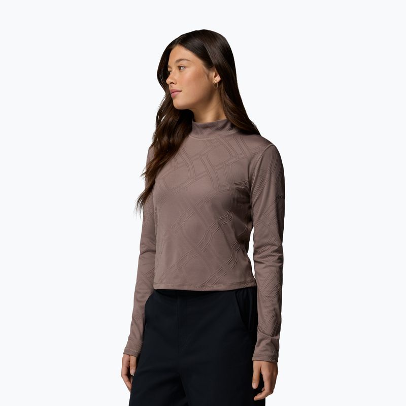 Longsleeve de trekking pentru femei Columbia Granite Point Turtleneck iron 4