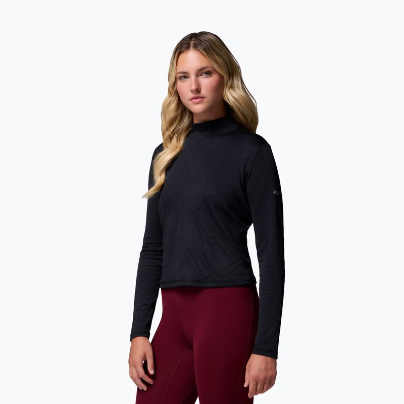 Longsleeve de antrenament pentru femei Columbia Granite Point Turtleneck black 4