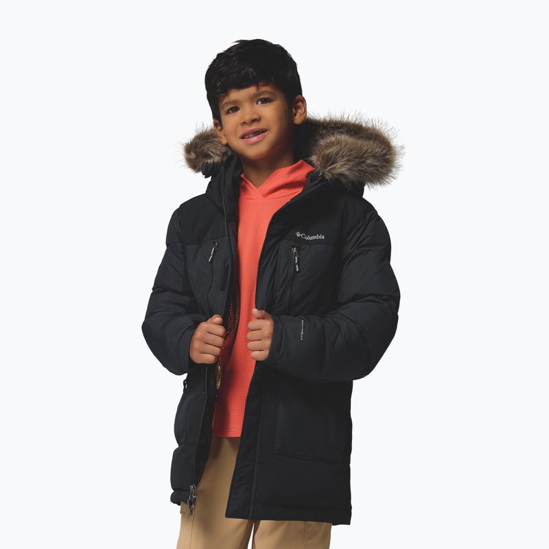 Geacă cu izolare pentru copii Columbia Boy's Marquam Peak Fusion II black