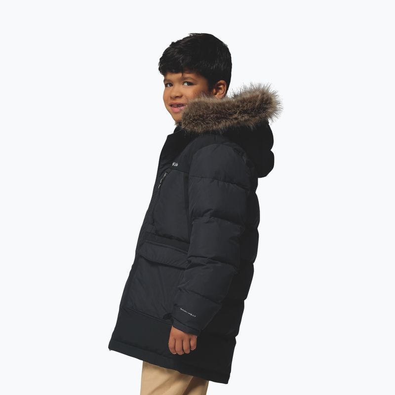 Geacă cu izolare pentru copii Columbia Boy's Marquam Peak Fusion II black 4
