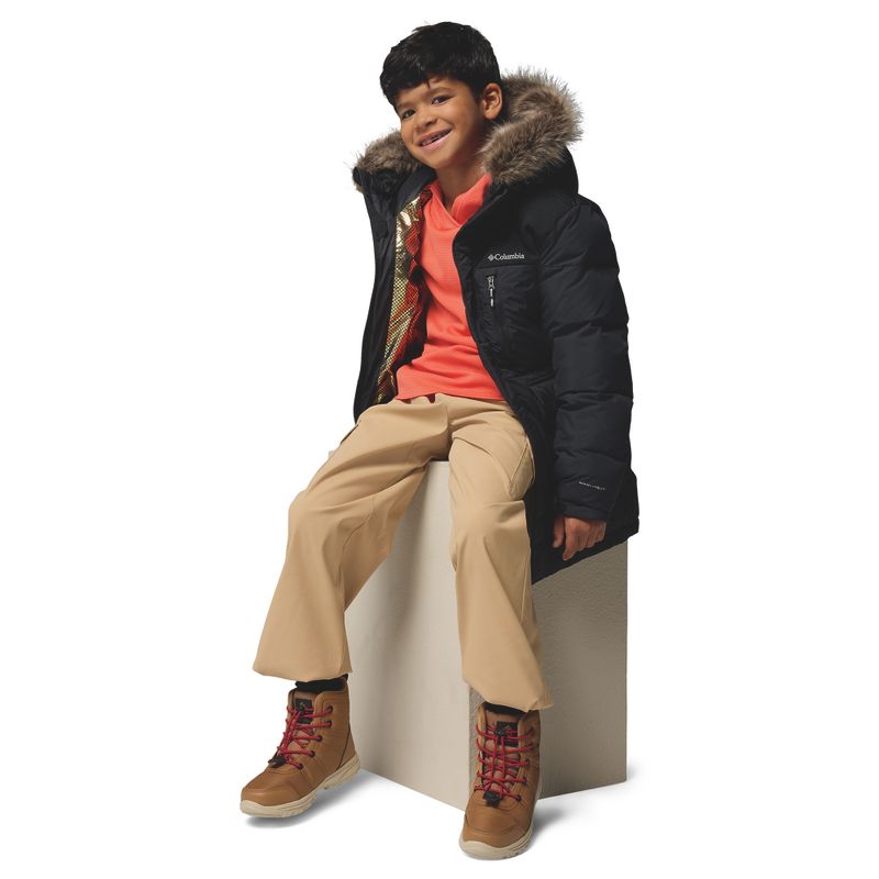 Geacă cu izolare pentru copii Columbia Boy's Marquam Peak Fusion II black 10