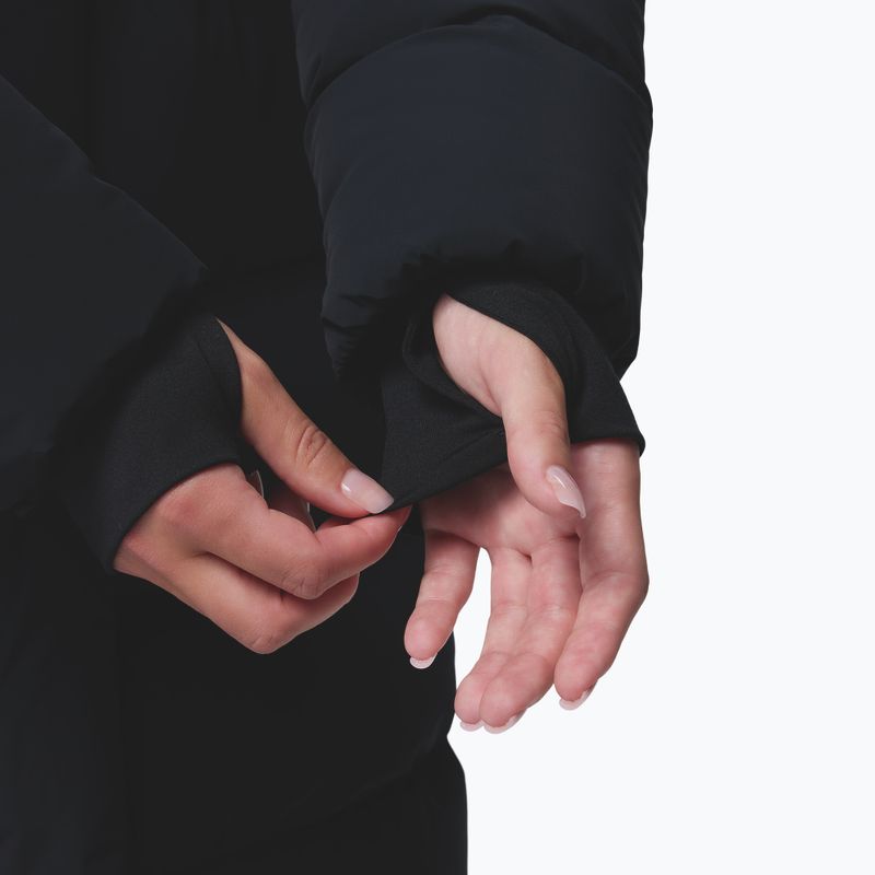 Palton fleece pentru femei Columbia Amaze Puff Long Hooded black 13