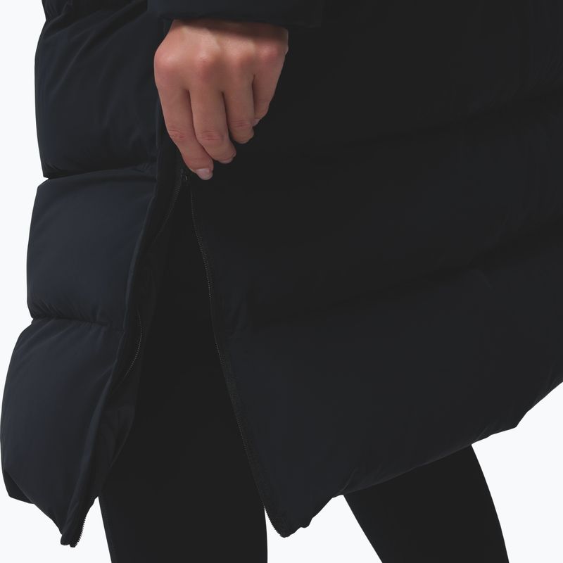 Palton fleece pentru femei Columbia Amaze Puff Long Hooded black 14