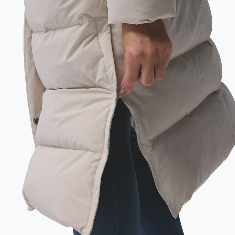 Palton fleece pentru femei Columbia Amaze Puff Long Hooded dark stone 15