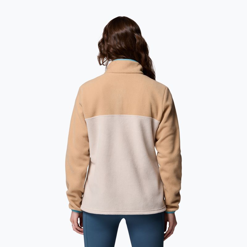 Bluză pentru femei Columbia Benton Springs 1/2 Snap dark stone/canoe/vintage blue 3