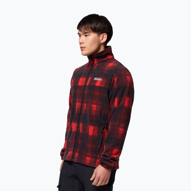 Bluză pentru bărbați Columbia Steens Mountain Printed sail red omblur 4