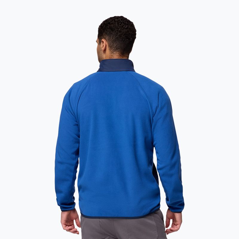 Bluză fleece pentru bărbați Columbia Fast Trek Overlay Full Zip mt blue/coll navy 3