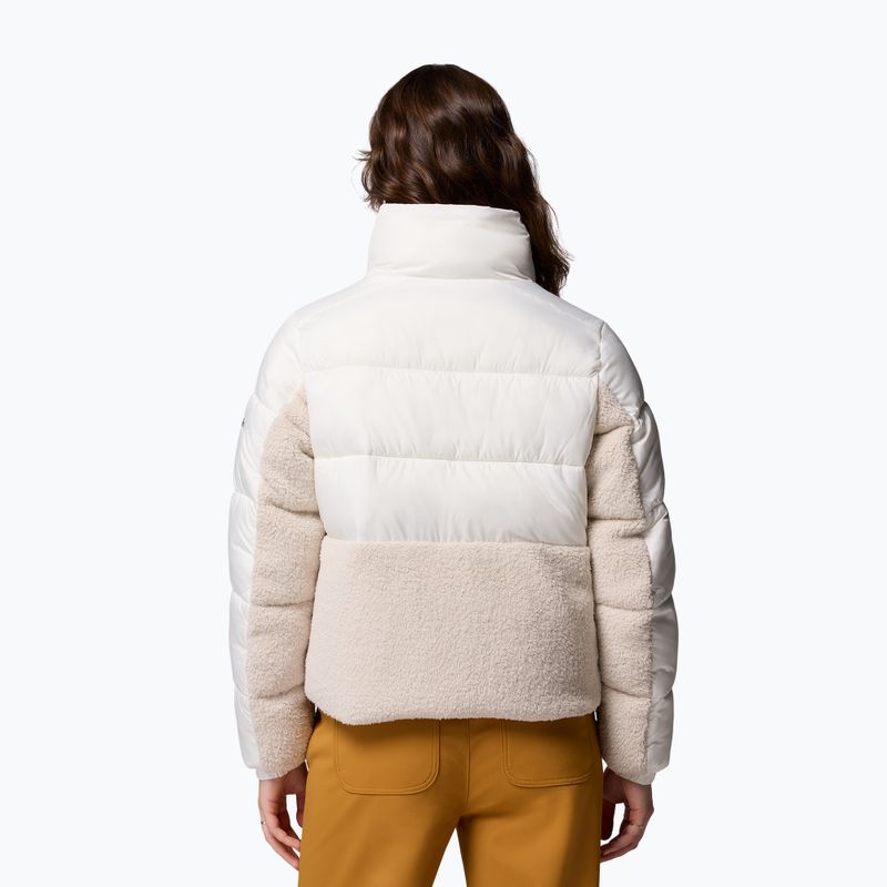 Geacă hibrid pentru femei Columbia Leadbetter Point II Sherpa Hybrid sea salt/dark stone 3