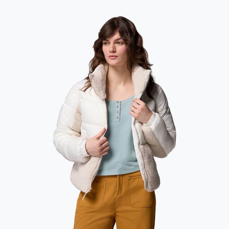 Geacă hibrid pentru femei Columbia Leadbetter Point II Sherpa Hybrid sea salt/dark stone 5
