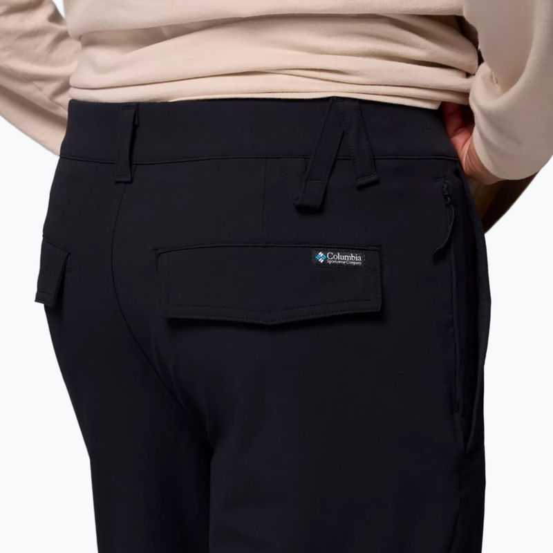 Pantaloni de trekking pentru bărbați Columbia ROC Tech Chino black 7